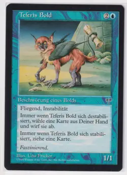 Teferis Bold - DE NM - Near Mint Mirage Reserved List MTG Magic The Gathering - Image 1
