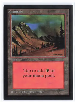 Mountain (C Dark Red) Collectors Edition NM - Image 1