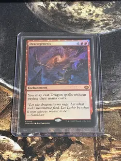 Wizards of the Coast Dracogenesis Tarkir: Dragonstorm Enchantment Red #0105 2025 - Image 1