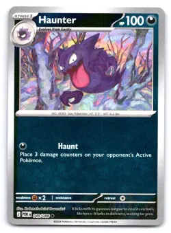 Pokemon Haunter Perfect Order ME03 COMMON REVERSE HOLO 049/088 Yawarakai NM - Image 1