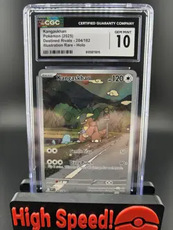 2025 CGC 10 Kangaskhan Illustration Rare - Destined Rivals #204/182 - Image 1