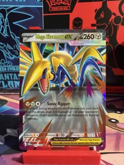 Mega Skarmory EX 55/88 Double Rare Pokemon Perfect Order NM - Image 1