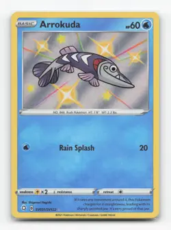 Pokemon TCG - Arrokuda SV031/SV122 NM Shiny Rare Shining Fates Shiny Vault - Image 1