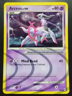 Pokemon TCG Arceus LV. 100 Holo Rare AR7 2009 Set: Pokemon Arceus - Image 1