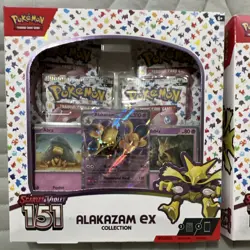 151 Alakazam ex Collection Box X2 Pokemon Scarlet & Violet 151 - Image 2