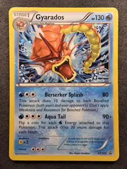 Gyarados XY109 Pokemon XY Black Star Promo Cosmos Holo 2016 - Image 1