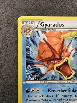 Gyarados XY109 Pokemon XY Black Star Promo Cosmos Holo 2016 - Image 2