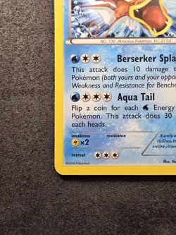 Gyarados XY109 Pokemon XY Black Star Promo Cosmos Holo 2016 - Image 4