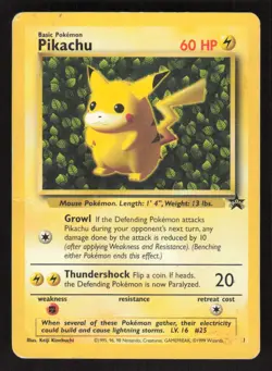 Pokemon TCG WoTC Promo Pikachu #01/53 - Image 1