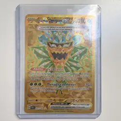 Pokemon Teal Mask Ogerpon EX Hyper Rare Holo 221/167 Sv06 - Image 1