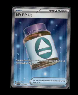 N's PP Up 262/217 Full Art Ultra Rare Pokemon Ascended Heroes ENGLISH NM - Image 1