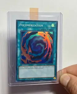 Polymerization RA02-EN047 (NM) Super Rare 1st Edition Yu-Gi-Oh! Card TCG - Image 3