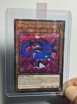 Crystal Beast Ruby Carbuncle MP24-EN022 (NM) QC Secret Rare 1st Edition TCG - Image 3