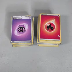 Pokemon TCG 200 Energy Card Lot - MINT Bulk for Deck Building & Crafts! - Image 1