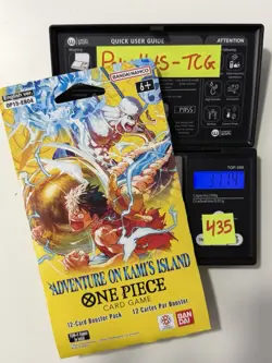 (HEAVY)🔥One Piece Adventure On Kami’s Island OP15-EB04 Sleeved Booster Pack - Image 1