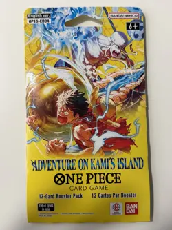 (HEAVY)🔥One Piece Adventure On Kami’s Island OP15-EB04 Sleeved Booster Pack - Image 2