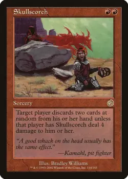 Skullscorch Torment NM Red Rare MAGIC THE GATHERING MTG CARD ABUGames - Image 1