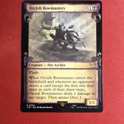 Wizards of the Coast Orcish Bowmasters Creature Rare 554 Universes Beyond MTG - Image 1