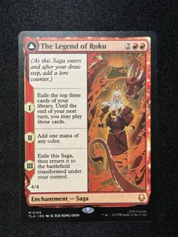 The Legend Of Roku MTG Avatar NM - Image 1