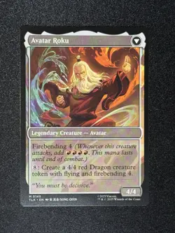 The Legend Of Roku MTG Avatar NM - Image 2