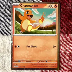 POKEMON TCG CHARMANDER HOLO! 020/217 ASCENDED HEROES PROMO! - Image 1