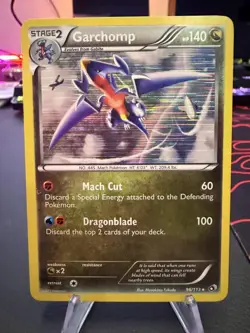 Garchomp - 96/113 - Pokemon Legendary Treasures Holo Rare Card LP - Image 1