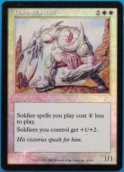 Daru Warchief FOIL Scourge PLD White Uncommon MAGIC CARD (ID# 501113) ABUGames - Image 1