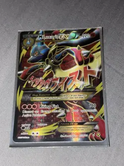 M Lucario EX 055A/111 Alternate Art Promo Holo Mega Pokemon TCG - Image 1