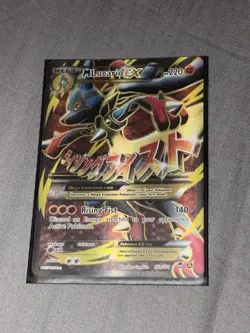 M Lucario EX 055A/111 Alternate Art Promo Holo Mega Pokemon TCG - Image 2