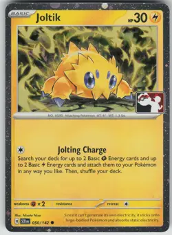 Pokemon TCG Joltik Common Prize Pack Series Cards 050/142 - Image 1