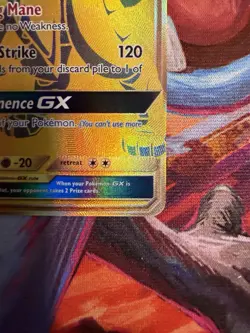 Pokemon - Solgaleo gX (Hidden Fates) Shiny Full Art Gold Promo SM104a NM - Image 4