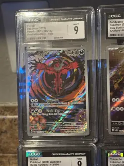 CGC Pokemon Slab Lot (9 Cards) Mix Grades 9–9.5 Yveltal IR, Lycanroc AR, - Image 2