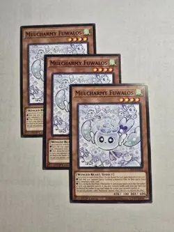 3x Mulcharmy Fuwalos x3 Common 1st Edition L26D Yugioh - Image 1