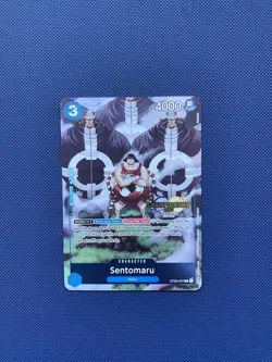 ONE PIECE ENGLISH CARD CHAMPIONSHIP HOLO GAME CARD Sentomaru ST03-007 - Image 1