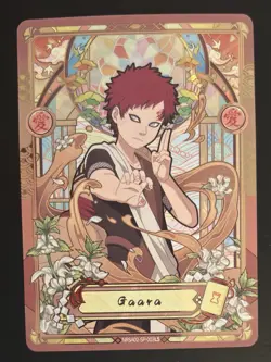 KAYOU NARUTO CCG Series 2 GAARA SP Short Print Card NRSA02-SP-003 L5 ENGLISH - Image 2