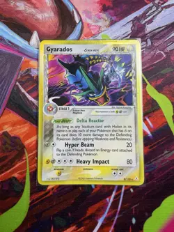Pokemon Gyarados 8/110 EX Holon Phantoms Holo Rare Delta Species 90 HP Card - Image 1