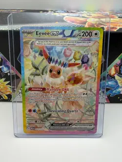 Eevee 167/131 Holo Full Art Pokemon TCG Prismatic Evolution - PERFECT PSA CARD - Image 1