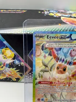 Eevee 167/131 Holo Full Art Pokemon TCG Prismatic Evolution - PERFECT PSA CARD - Image 2