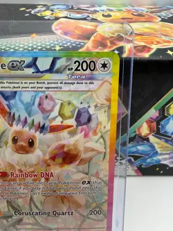 Eevee 167/131 Holo Full Art Pokemon TCG Prismatic Evolution - PERFECT PSA CARD - Image 3