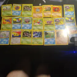 Vintage pokemon cards lot! 36 cards LP-DMG 1st ed + rares - Image 3