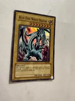 Blue-Eyes White Dragon Holo Rare Vintage Card NM” ✅ - Image 1