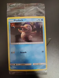 SEALED Psyduck SM199 Detective Pikachu Target Exclusive Promo Pokemon Card - Image 1