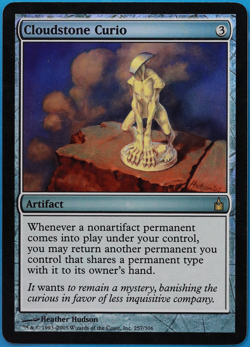 Cloudstone Curio FOIL Ravnica: City of Guilds PLD Rare CARD (501108) ABUGames - Image 1