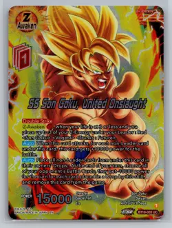 Dragon Ball Super Card Game #BT19-003 SS Son Goku, United Onslaught Foil - Image 1