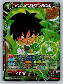 Dragon Ball Super Card Game #P-248 Broly, Astonishing Potential - Image 1