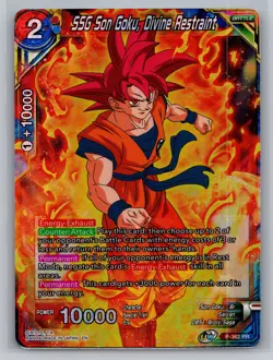 Dragon Ball Super Card Game #P-362 PR SSG Son Goku, Divine Restraint Foil - Image 1