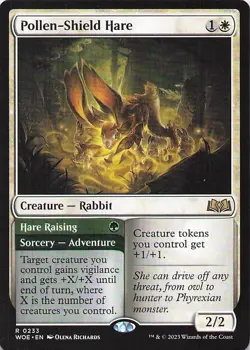 Pollen-Shield Hare Wilds of Eldraine Regular - Image 1