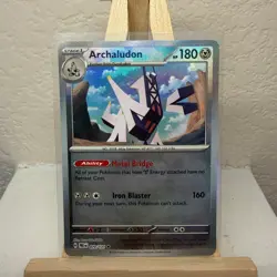 Archaludon 70/131 Prismatic Evolutions Masterball Holo Pokemon TCG - Image 1