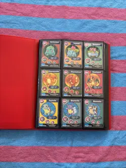 1999 Original 151 Complete Burger King PokeTrivia Pokemon Master Set - Sleeved - Image 1