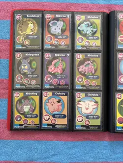 1999 Original 151 Complete Burger King PokeTrivia Pokemon Master Set - Sleeved - Image 4